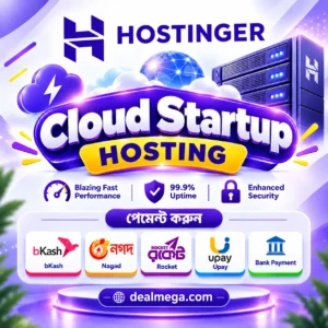 Hostinger Cloud Startup Hosting Buy in Bangladesh