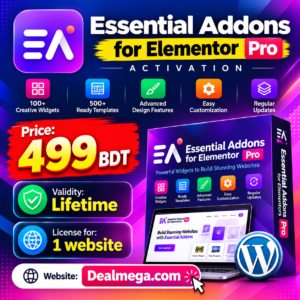Essential Addons for Elementor Pro License Activation