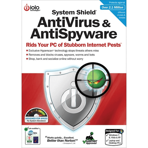 iolo System Shield AntiVirus & AntiSpyware